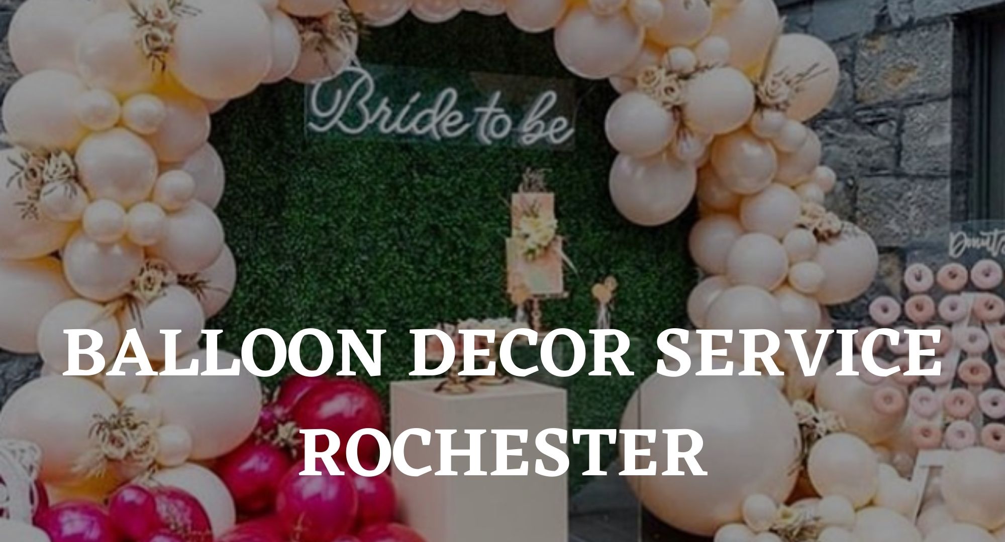 balloon decor services ajax