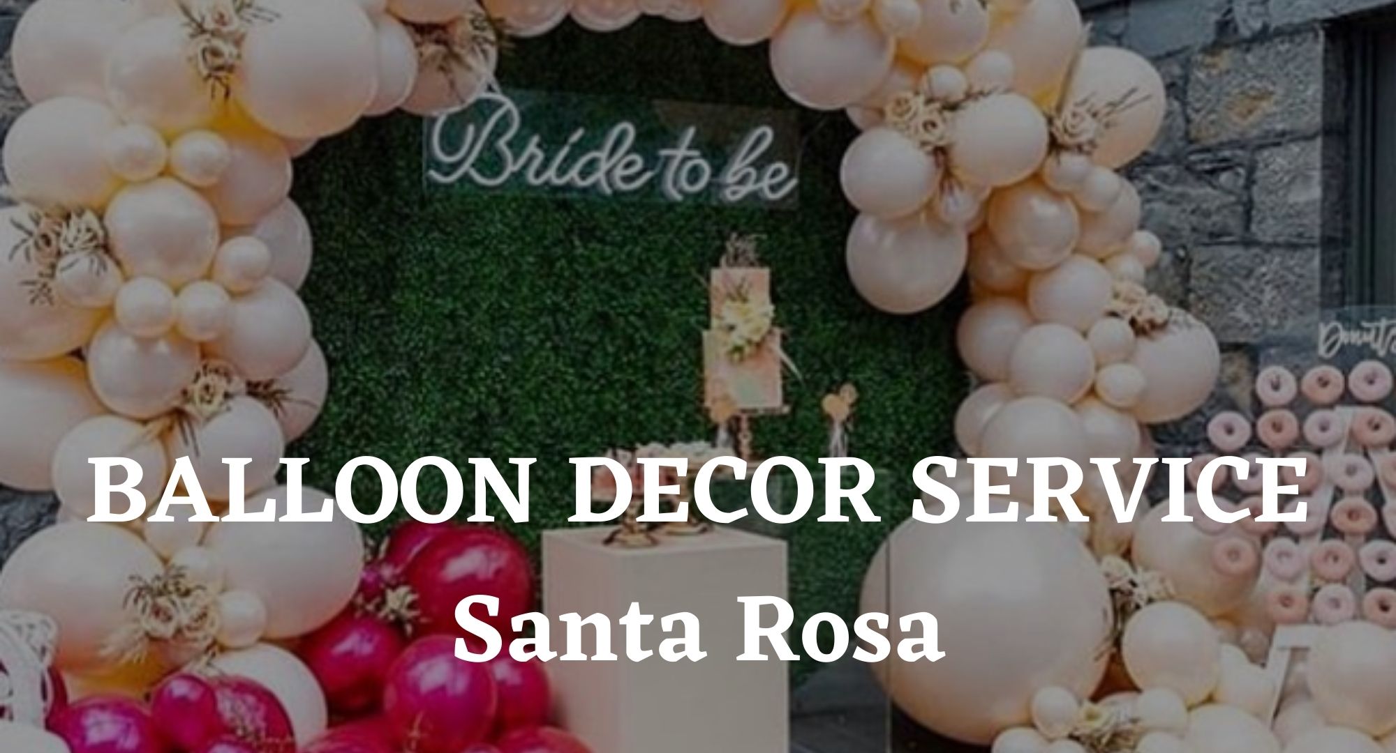 Balloon Decor Rentals Mississauga