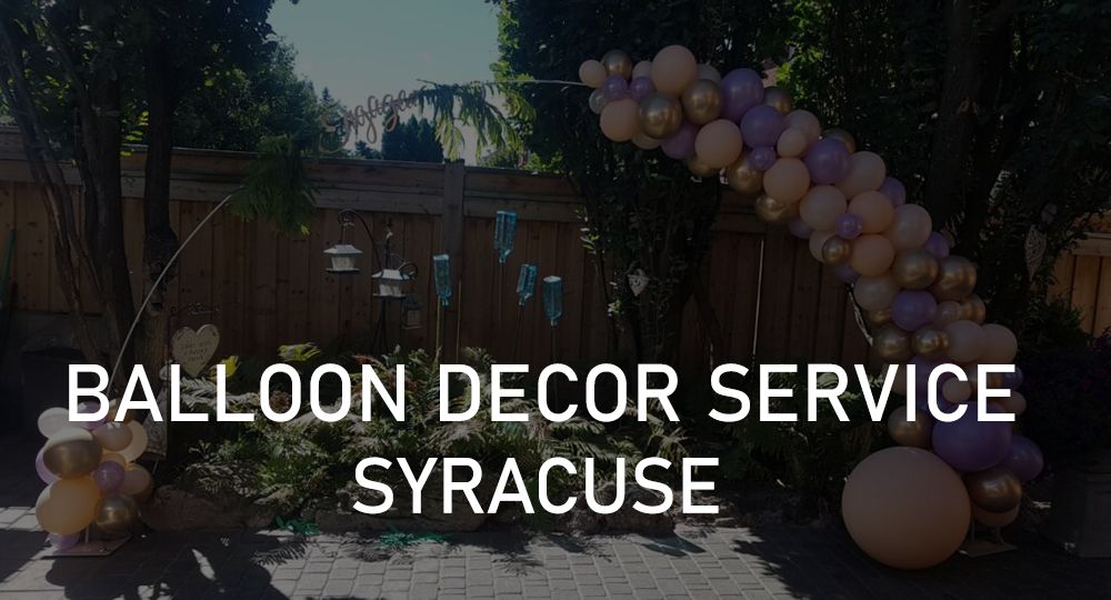 Balloon Decor Services Hamilton