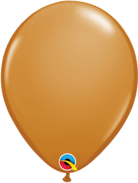 Carmel Brown Latex Balloon