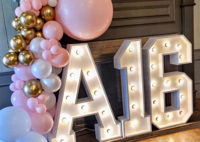 Allentown Half Arch Balloon Decor Rental