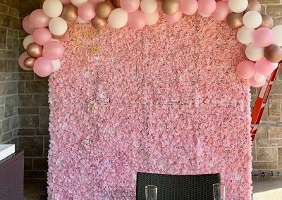 Allentown Pink Blush Flower Walls Backdrop