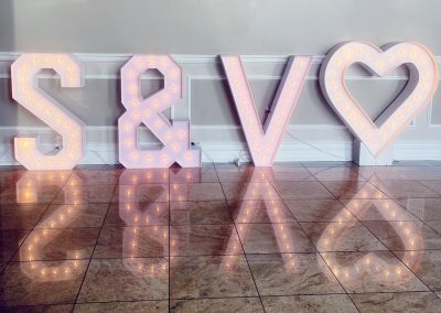 Chattanooga Custom Marquee Letters Rental