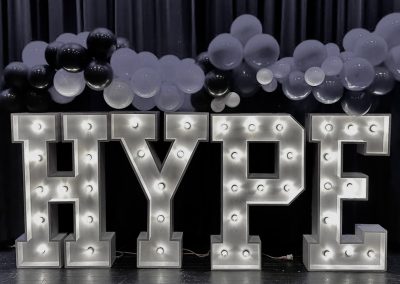 Clarksville Custom Marquee Letters Rental