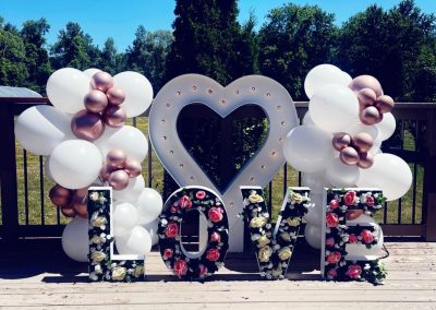 Corpus Christi Love Sign Marquee Letters Rental