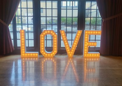 Daly City Love Marquee Letter Rental