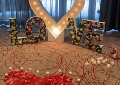 Dayton Love Marquee Sign Letters Rental