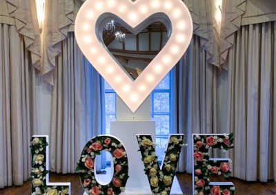 Everett Love Marquee Letters Rental