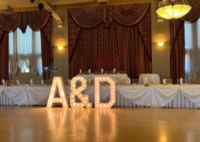 Fort Worth Custom Marquee Letter Rental