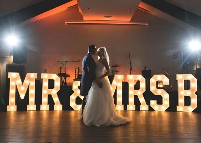 Gilbert Mr & Mrs Marquee Letters Rental