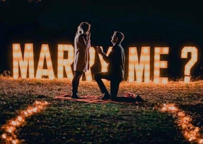 Mesa Marry Me Marquee Letters Rental