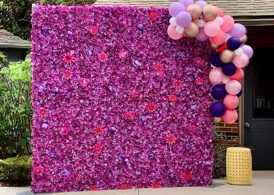 Mesa Purple Flower Walls Rental