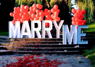 Oakland Marry Me Marquee Letters Rental