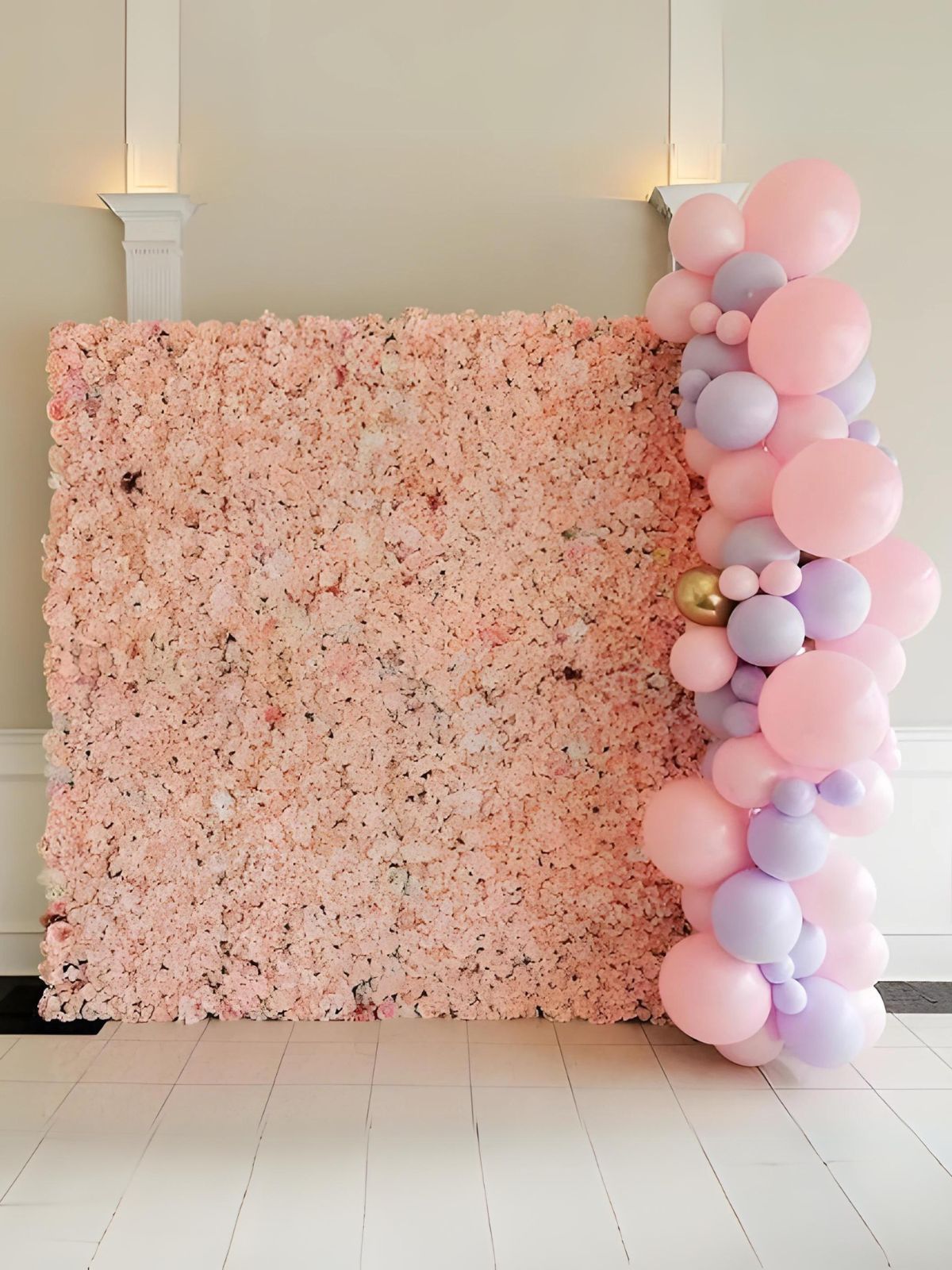 Pink and Lavender Balloon Decor
