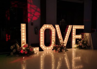 Love Marquee Letters Rental in Redwood City