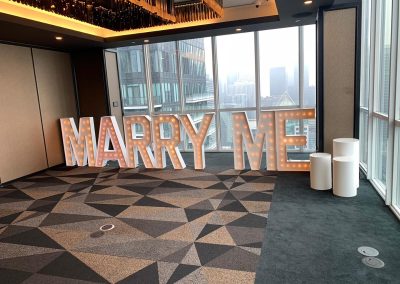 Tempe Marry Me Marquee Decor Rental