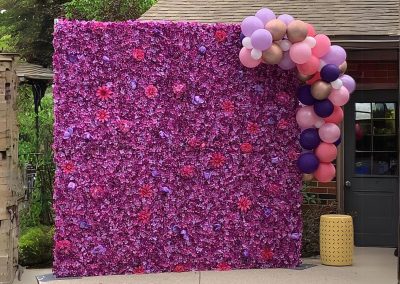 Tempe Purple Flower Walls Rental
